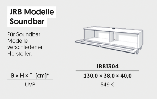 Just-Racks JRB1304 grau